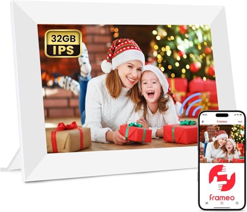 10.1 Inch WiFi Digital Photo Frame with Touch Screen and 32GB Memory