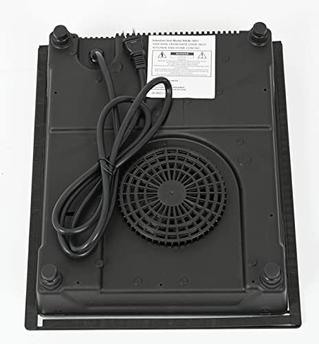 K&H Single Portable Burner Built-In Induction Electric Stove Top Sensor Touch Ceramic Cooktop Plug In Hot Plate 120V 1800W Sin-1801 #TOP3