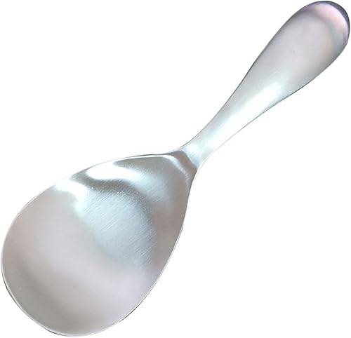 Yardenfun Cuchara de servir de mango largo antiadherente, cuchara de arroz, centros de mesa para mesas, paleta de arroz, antiadherente, mezcla de