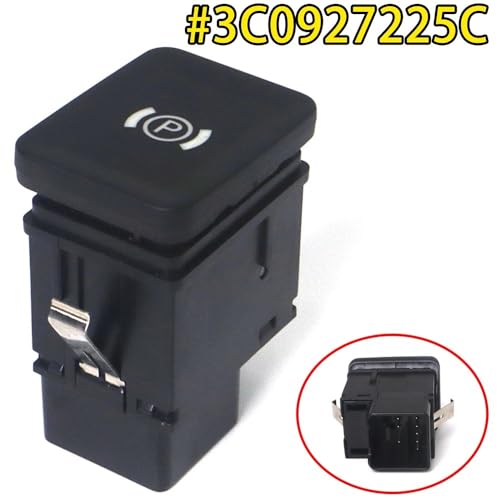 Interruptor freno eléctrico para VW Passat B6 botón de freno de mano 3C0927225C 2