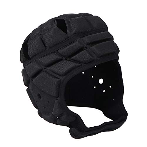 Capacete de goleiro respirável de futebol para patinação e segurança da Besportble, 1 peça