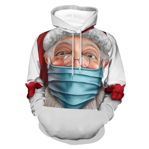 Hoodie Père Noël Adorable en taille S pour homme et femme