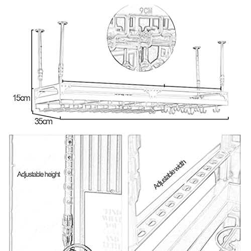 Décoration étagère de rangement pour bouteilles et verres - 3