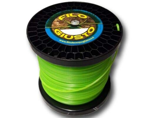 Filo per DECESPUGLIATORE Tondo 4MM 2KG