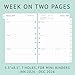 newestor 2026 Weekly & Monthly Planner Refill, 5-1/2