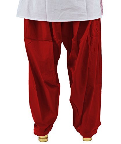 Image of Pistaa's Women's Regular Fit High Rise Premium Cotton Readymade Regular Salwar