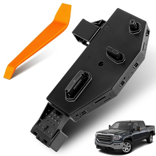Dacall Passenger Side Power Seat Adjustment Switch Fit for Chevy Tahoe/Silverado/Corvette GMC Sierra 1500/2500/3500 HD(2014-2020) Cadillac Escalade/ATS(2013-2019) Replace 23247096 20914737