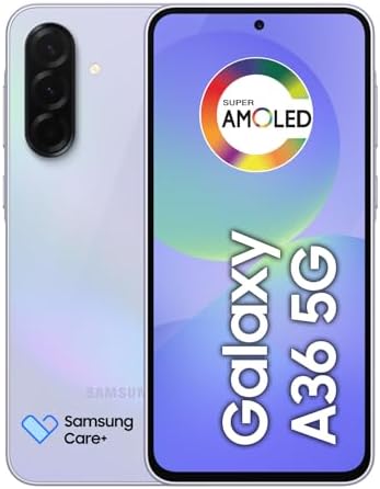 Celular Samsung Galaxy A36 5G 256GB, 8GB RAM, Recursos AI (Violet...