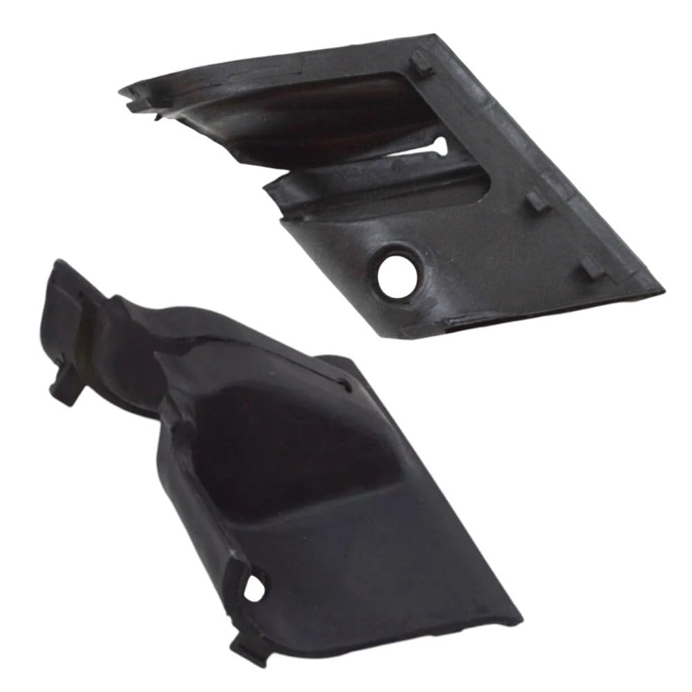 Vordere Motorhauben-Scharnier-Abdeckung, Paar L&R Kappen, schwarze Kunststoffschützer für Ford Transit MK7 2006–2013