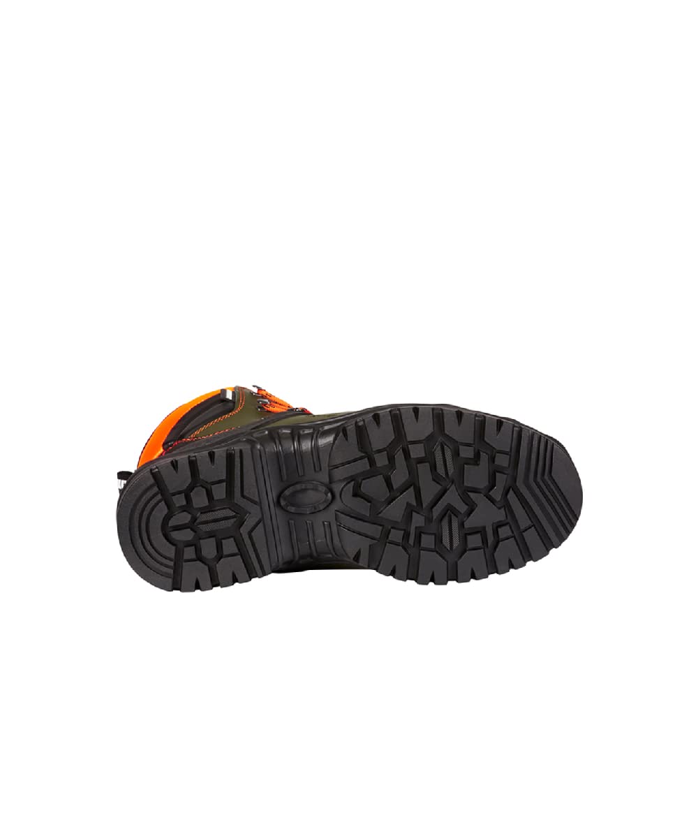 KOX Schnittschutzstiefel/Schnittschutzschuhe UNO Olivgrün Größe 48 | S3L