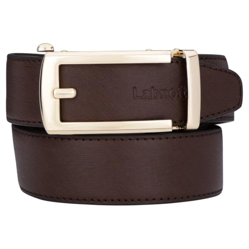 Image of Labnoft Men's PU Leather Auto-lock Belt