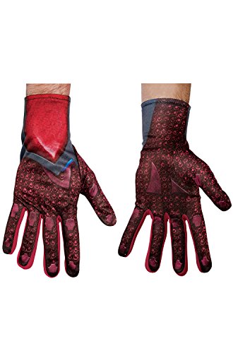 Disguise 2017 Red Ranger Adult Gloves-Standard