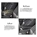 SKTU for 2019-2024 2025 2026 Mazda 3 Mazda3 Center Console Cover 2023 2024 2025 2026 Mazda3 Central Console Armrest Pad Mazda3 BP Seat Box Cover Automotive Car Center Console Soft Cushion (Black)