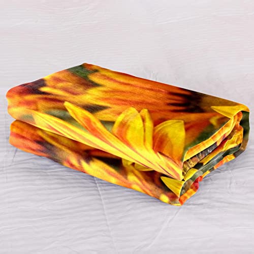 Couverture de lit douillette pour chambre d'enfant style fleuri