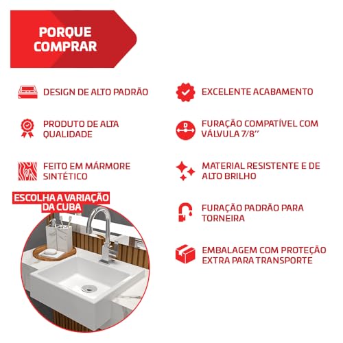 Cuba Pia De Semi Encaixe Bege Quadrada 35x35cm Rubelita Para Banheiro Beltempo