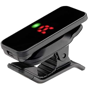 KORG PC-2 PITCHCLIP2 Slimline Clip-On Guitar/Bass Tuner – Black