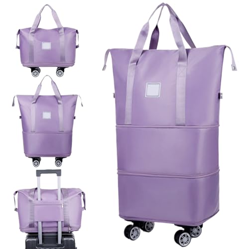 Sac de sport à roulettes parfait pour le camping et les week-ends de voyage actifs