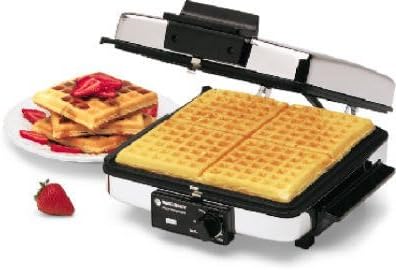 Black & Decker Parrilla & Wafflebaker 900 W Cromo