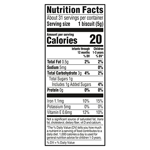 Gerber Snacks For Baby Arrowroot Biscuits, 5.5 Ounce Pouch (Pack Of 4) #TOP7