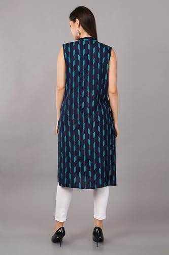 Image of SHRUTHI Women's Viscose Striped Straight Regular Ethinic wear Kurta