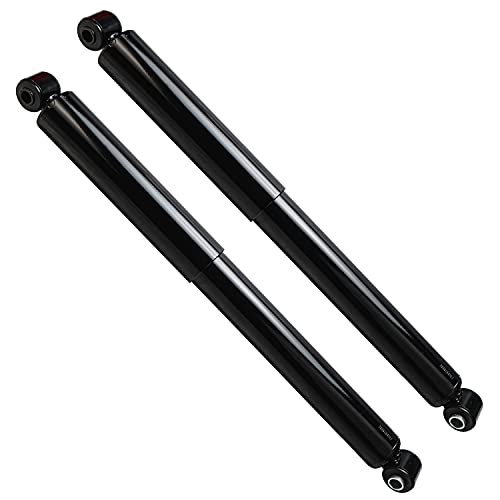 Image of Detroit Axle - 4WD Rear 2pc Shock Absorbers for 04-15 Nissan Titan, 2 Shock Absorbers Assembly 2004 2005 2006 2007 2008 2009 2010 2011 2012 2013 2014 2015 Replacement