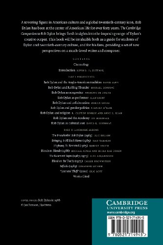 The Cambridge Companion to Bob Dylan