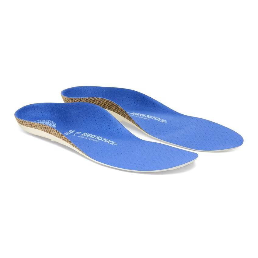 Plantare Birkenstock Blaues Fussbett Calzata Stretta – Soletta Ortopedica in Sughero e Lattice per Scarpe Chiuse, Supporto Arco Plantare e Stabilizzazione Tallone, Comfort Anatomico per Piedi (39)