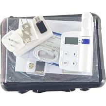 Chlorophyll Meter Leaf Surface Temperature Measurement Device with Leaf Temperature Measuring Range -10-99.9C Chlorophyll Measuring Range 0.0-99.99SPAD 16GB Data Storage