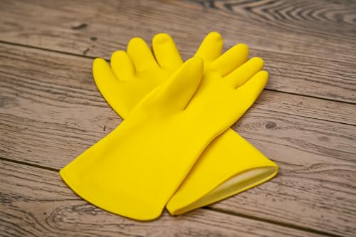 Guantes de goma para niños para evitar alérgenos y suciedad en las manos