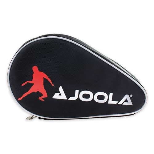 JOOLA 80505 Tischtennisschläger Hülle Pocket Double Tischtennishülle für 2 Wasserabweisende Tischtennistasche, Schwarz/Rot, 28 x 17 x 4 cm JOOLA 80505 Tischtennisschläger Hülle Pocket Double Tischtennishülle für 2 Wasserabweisende Tischtennistasche, Schwarz/Rot, 28 x 17 x 4 cm