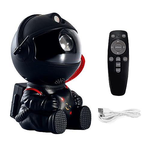 宇宙飛行士の星空投影灯 満天の星の雰囲気 宇宙人レーザー星雲灯 プラネタリウム LEDプロジェクターライト 静音 360°回転磁気ヘッド USB給電 リモコン タイミング 複数の投影モード 波紋回転スピード調整可能 催眠投影プレーヤー 輝度調整可能 星空投