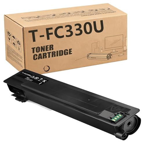 AUNNSY Compatible for Toshiba T-FC330U (430AC) Toner Cartridge - Works With E STUDIO 330AC 400AC Printers | Compatible & Reliable Black