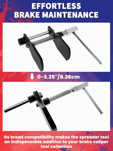 PUNMEW Ferramenta de compressão de pinça de freio Ferramenta de espalhamento de pastilha de freio re