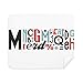 Stylish Alphabets Quote Handwrite Cleaning Cloth Screen Cleaner 2pcs Suede Fabric