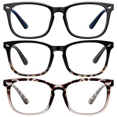 Image of hunsquer Blue Light Glasses for Woman /Men Computer Blue Light Glasses