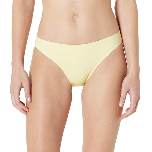 Amazon Essentials Parte Inferior de Traje de Baño Tipo Bikini Clásico Mujer, Amarillo Claro, 48
