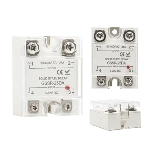 Relais à semi-conducteurs SSR 100A évite l'usure mécanique des circuits
