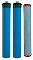 Evolution High Flow RO System Replacement Filter Set - Includes 2 Membranes & 1 Chlora Shield Filter for Advanced Water Filtration