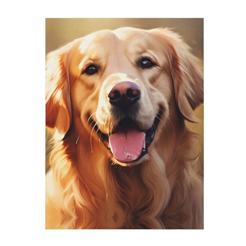 Couverture Golden Retriever plaid anti-froid léger pour lit et canapé sans encombrement - 2