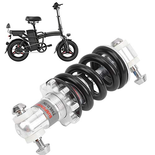 Alomejor Motorcycle Suspension Strut Bicycle Shock Struts Mountain Bike Coil Spring Shocks Absorber Suspension Damper(150MMx750LBS) - Image 2