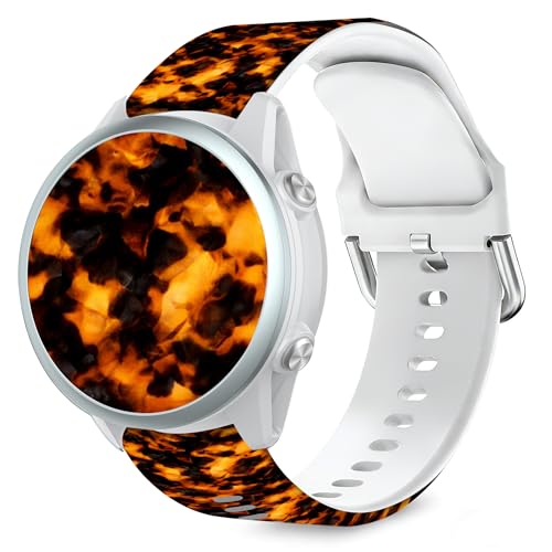 Lyforaz �ׂ��b�o���h Samsung Galaxy Watch 3 45mm�Ή� 22mm �\�t�g�V���R�� ���킢���X�g���b�v Venu 4 45mm/3/Forerunner 570 47mm/970/965/955/265/255 �X�}�[�g�E�H