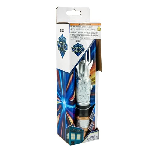 Image of Toynk Doctor Who 14th Doctor Electronic Sonic Screwdriver Prop | Features Light and Sound Effects | Officially Licensed Collectible