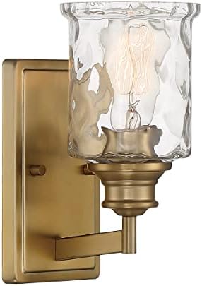Designers Fountain 96301-BG Drake Wall Sconce, 1-Light 60 Watts, Brushed Gold