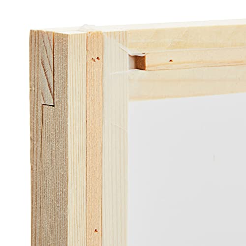 6-Piece Set Wood Silk Screen Frame For Beginners And Kids Starter Kit, 110 White Mesh, 6X8", 8X10", 10X12", 10X14" Frames (4 Sizes) #TOP5