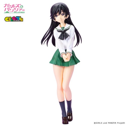 Amazon.co.jp: 「ガールズ＆パンツァー」1/7 五十鈴華 キャラグミン