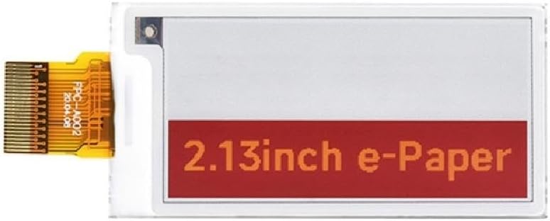 2.13 Inch Electronic Paper E-Ink Display HAT 250x122 Resolution SPI Interface Screen for ForRaspberryPi 4B 3B+ 3B Price Tag 2.13 Inch Electronic Paper E-Ink HAT 250x122