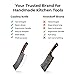 COOLINA Altomino Handmade Chef Knife, 7.1 in High Manganese Clad Steel Blade, for Slicing Meat and Vegetables