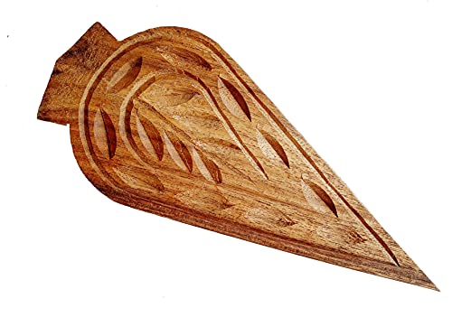 Image of Made in india Thekua Mould /Khajoor Mould (Thekua Sanecha) Pack of 1 Piece Big Size and 1 Small Size (Medium) (Mould 1, Extra Small)