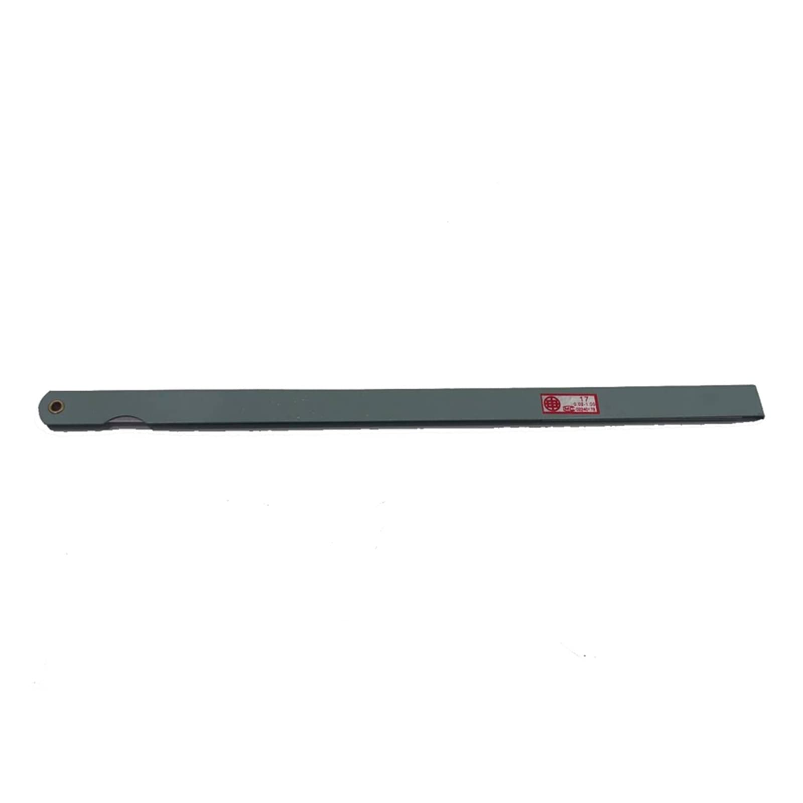 Galga de espesores Medidor de espesores de 0,05 a 1mm, 20 cuchillas, 40cm de espesor, brecha métrica, medidor de espesor largo métrico de alta resistencia for herramienta de medición