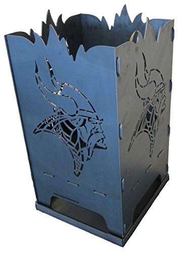 Design Feuerkorb Feuerschale aus Stahl Wikinger 40x40x80 cm Design Feuerkorb Feuerschale aus Stahl Wikinger 40x40x80 cm